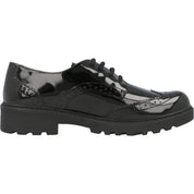 Geox Casey Black Leather Shoes