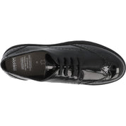 Geox Casey Black Leather Shoes