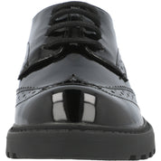 Geox Casey Black Leather Shoes