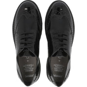 Geox Casey Black Leather Shoes