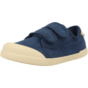 Igor Lona V Navy Canvas Pumps