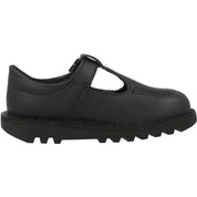Kickers Kick T Vegan Black School Shoes