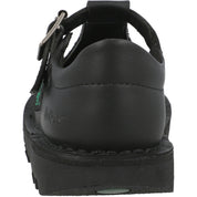 Kickers Kick T Vegan Black School Shoes