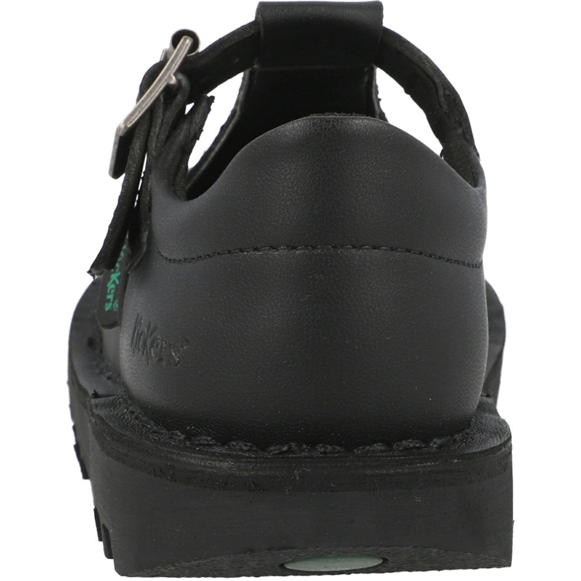 Kickers Kick T Vegan Black School Shoes