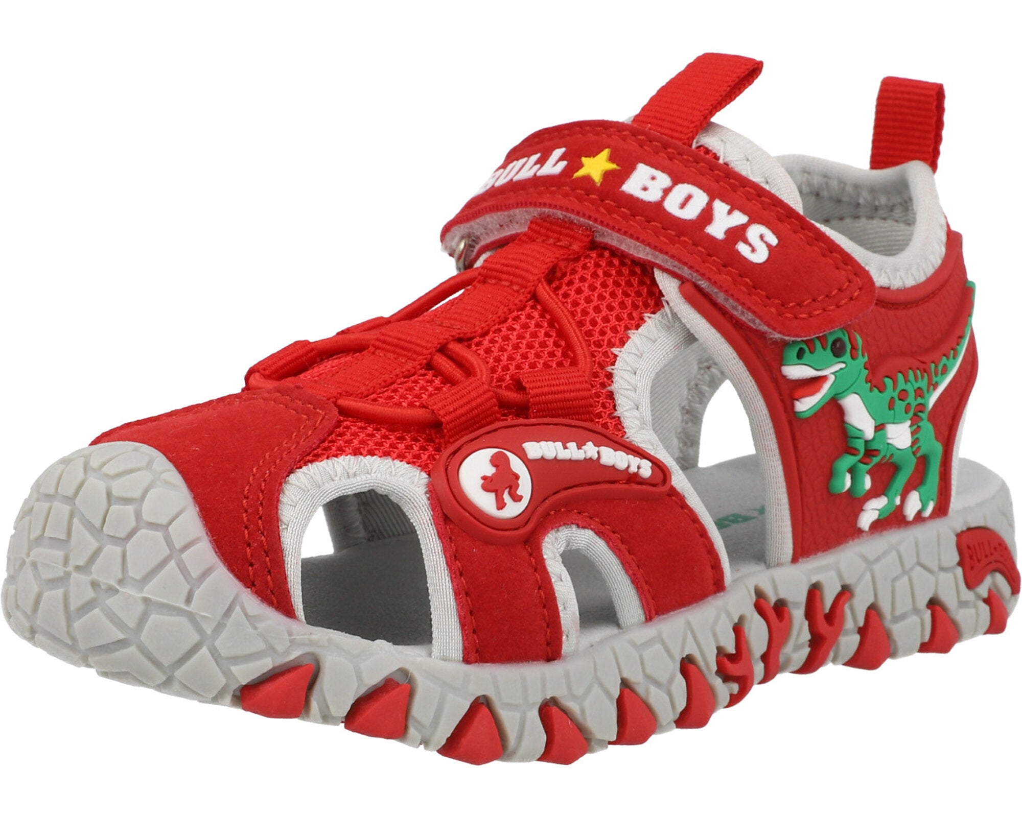 Bull Boys Velociraptor Lights Red Sandals