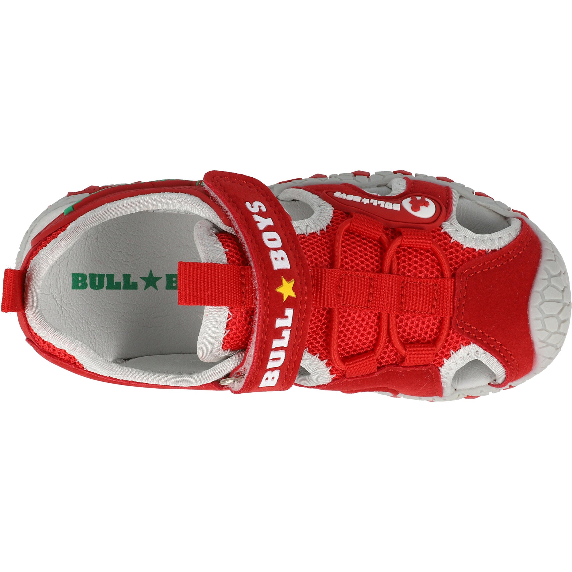 Bull Boys Velociraptor Lights Red Sandals