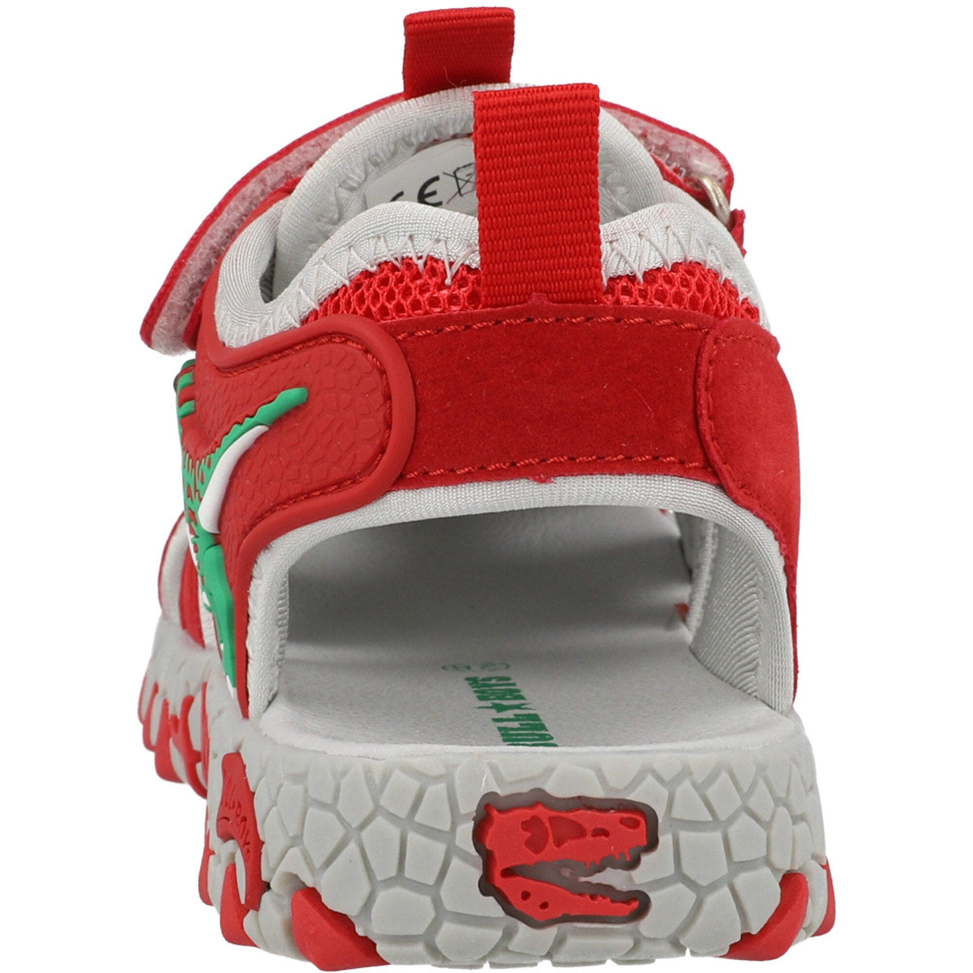 Bull Boys Velociraptor Lights Red Sandals