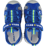 Bull Boys Velociraptor Lights Royal Blue Sandals