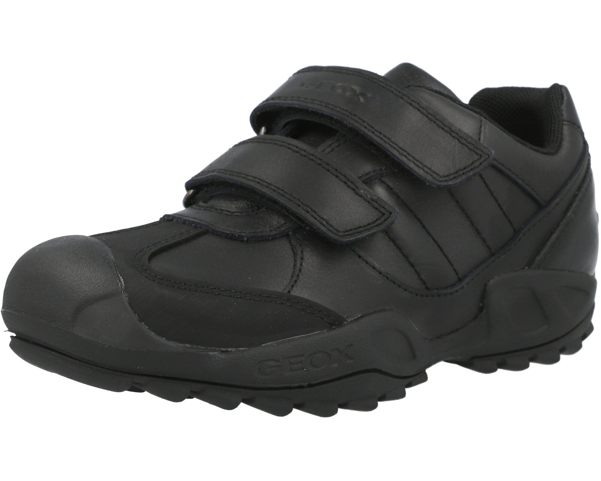 Geox J Savage Black Boys' Shoes