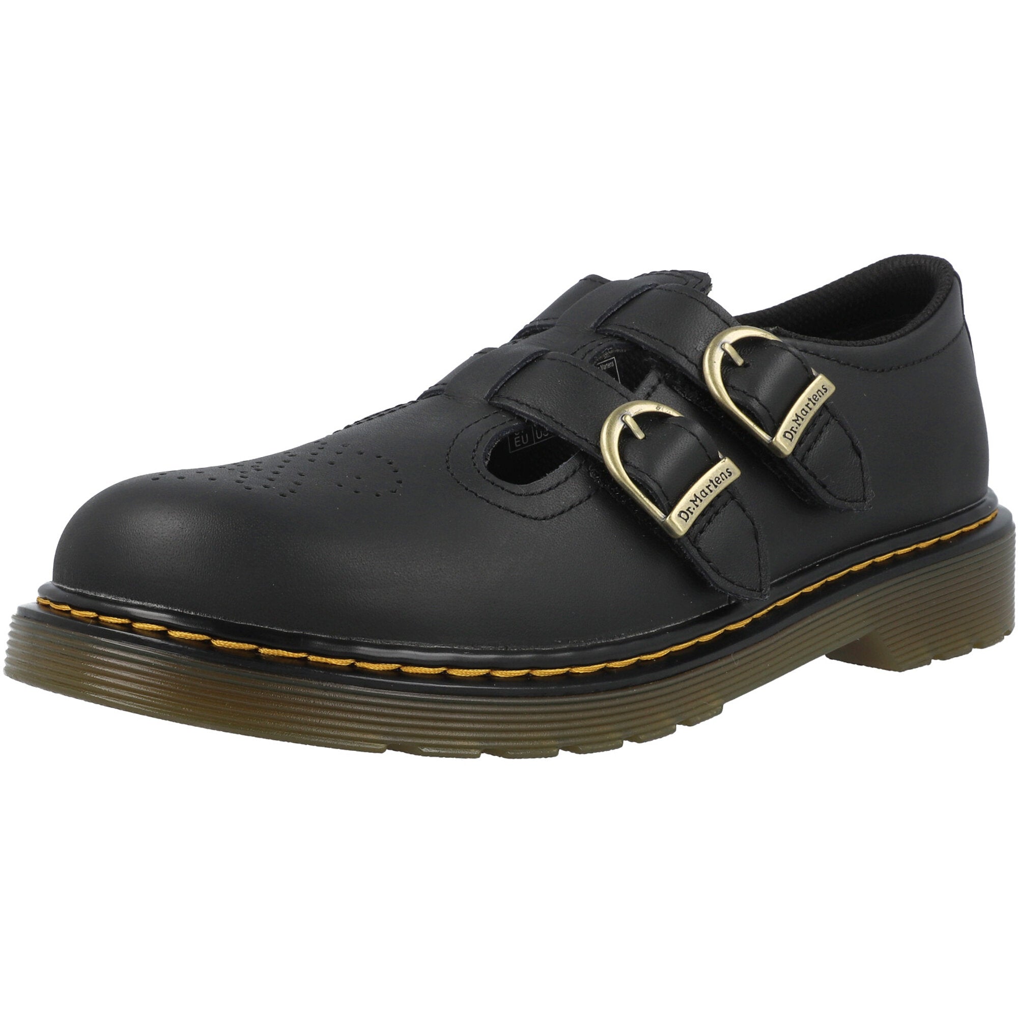 Dr Martens 8065 Black T-Bar Shoes