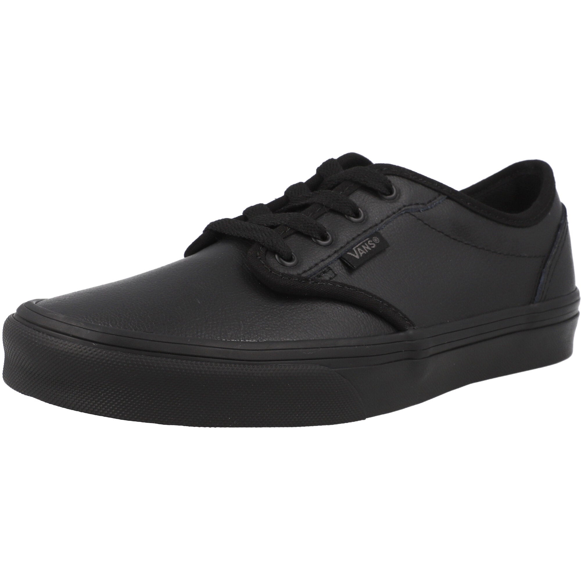 Vans Atwood Chaussures Scolaires Noires Tumble - Main Image