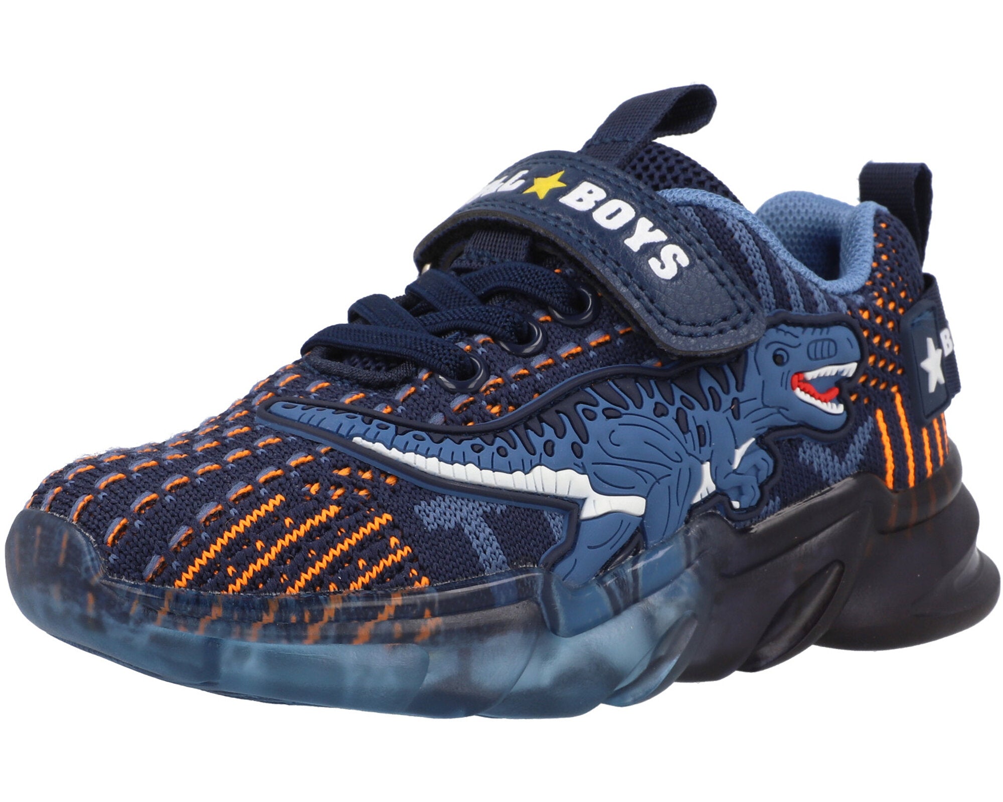 Bull Boys T-Rex Blue Trainers