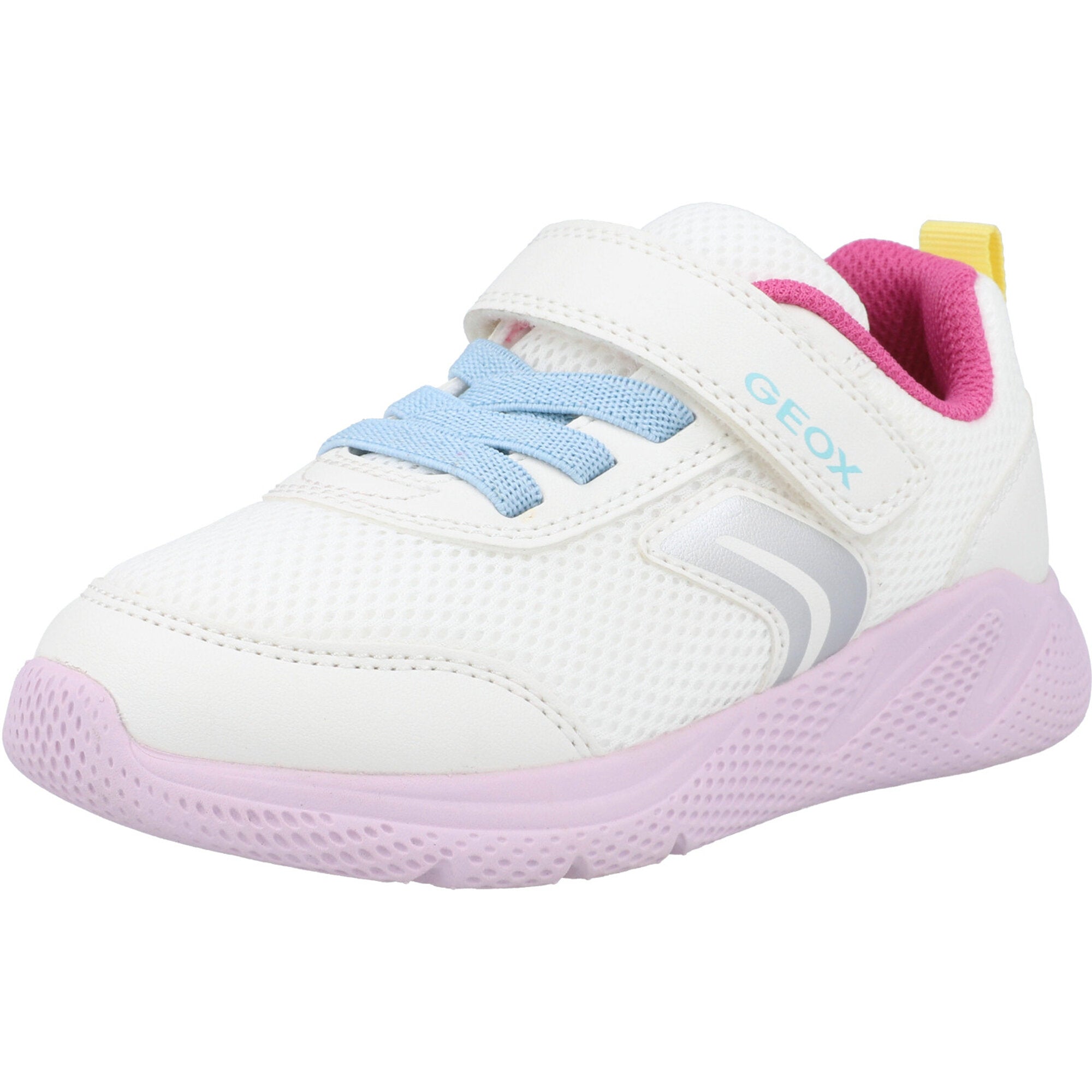 Geox J Sprintye White Trainers