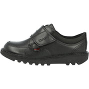 Kickers Kick Scuff Lo Black School Shoes