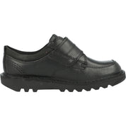 Kickers Kick Scuff Lo Black School Shoes