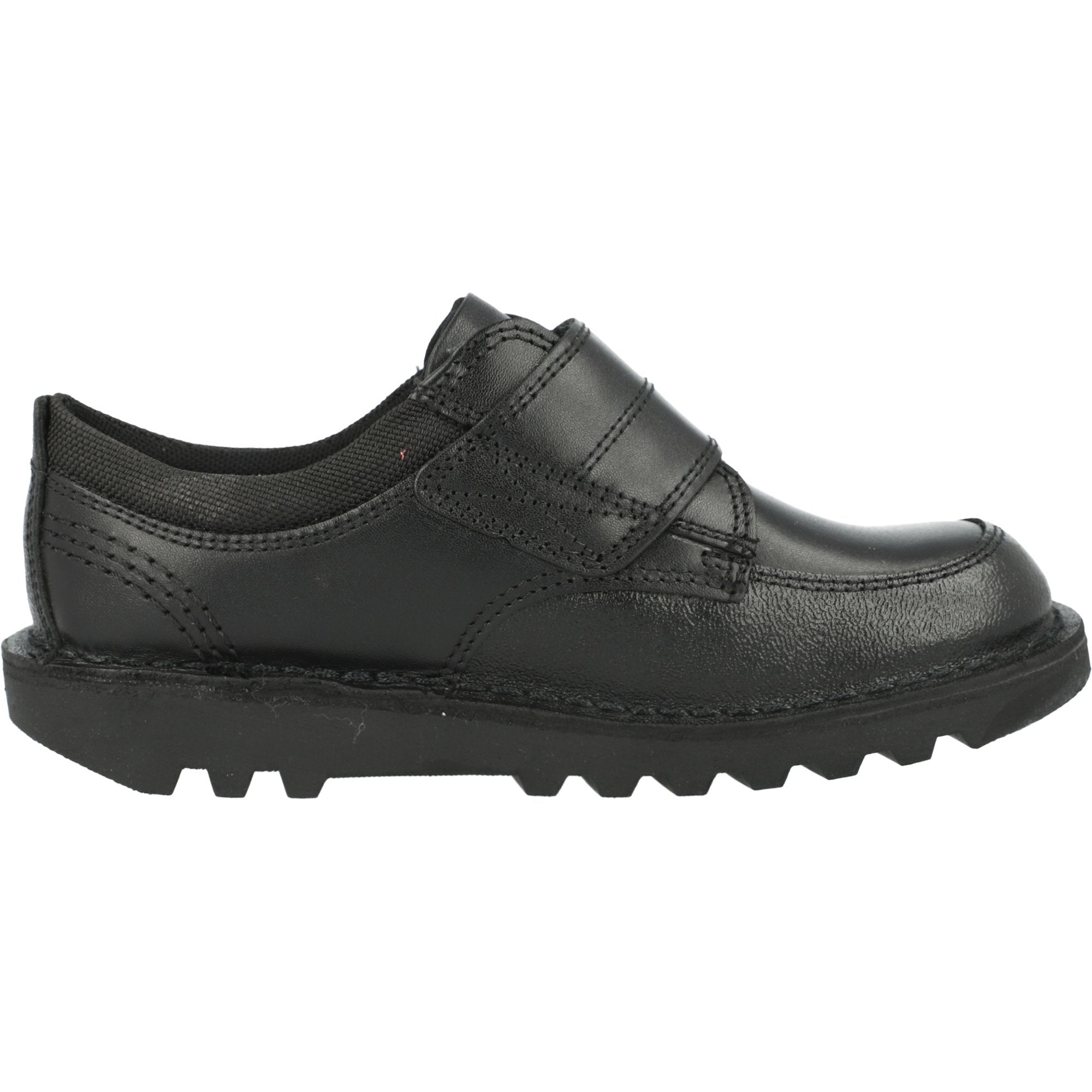Kickers Kick Scuff Lo Black School Shoes