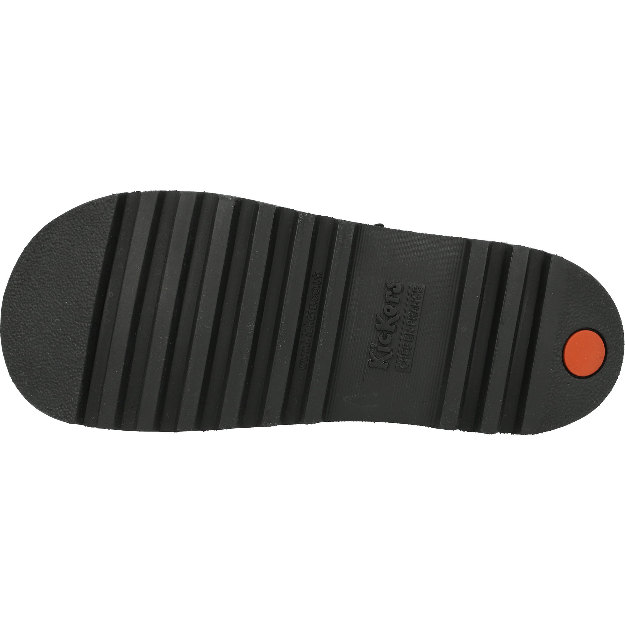 Kickers Kick Scuff Lo Black School Shoes