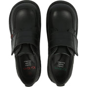 Kickers Kick Scuff Lo Black School Shoes