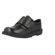 Kickers Kick Scuff Lo Black School Shoes