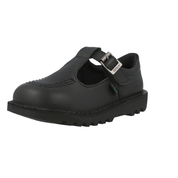 Kickers Kick T Vegan Black School Shoes