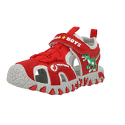 Bull Boys Velociraptor Lights Red Sandals