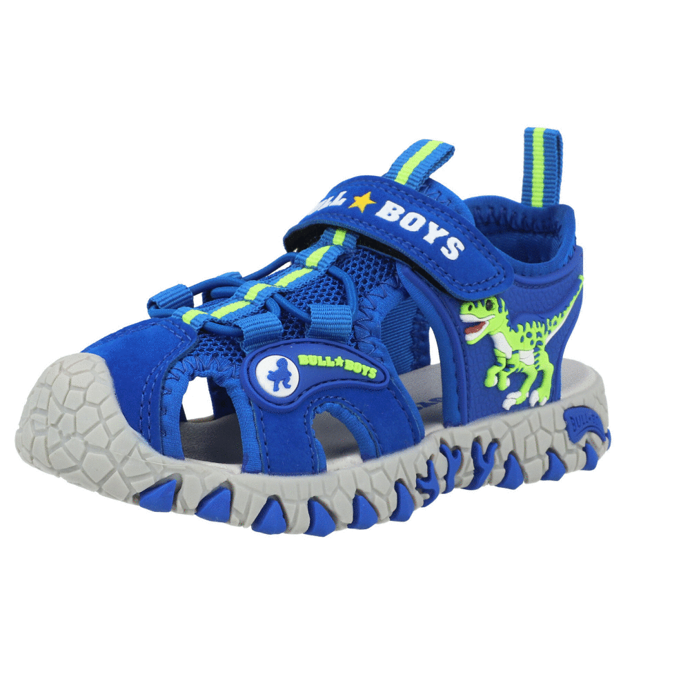 Bull Boys Velociraptor Lights Royal Blue Sandals