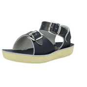 Salt-Water Sun-San Surfer Navy Sandals