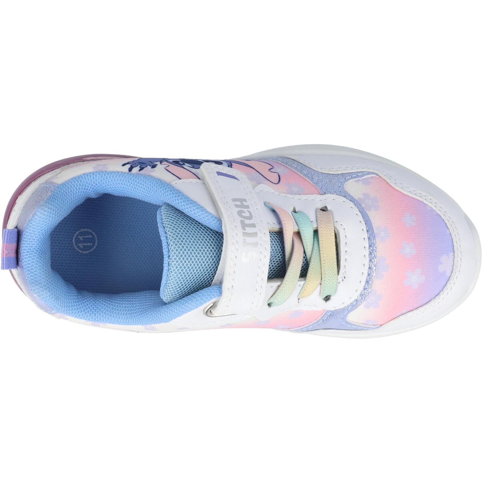 Disney Stitch Sobat Lights Trainers White GTI29191