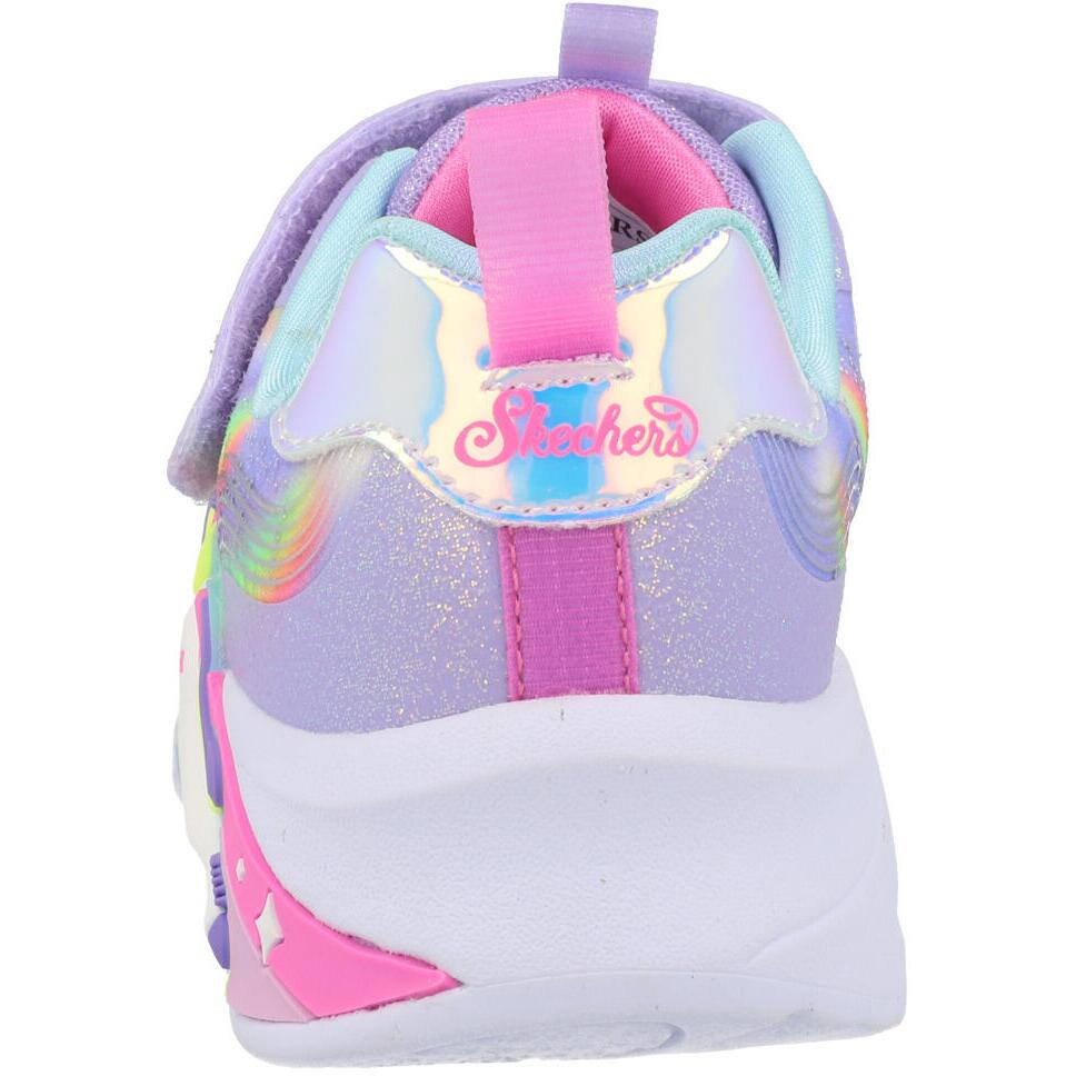Skechers S Lights Unicorn Chaser Lavender 302298LLVMT