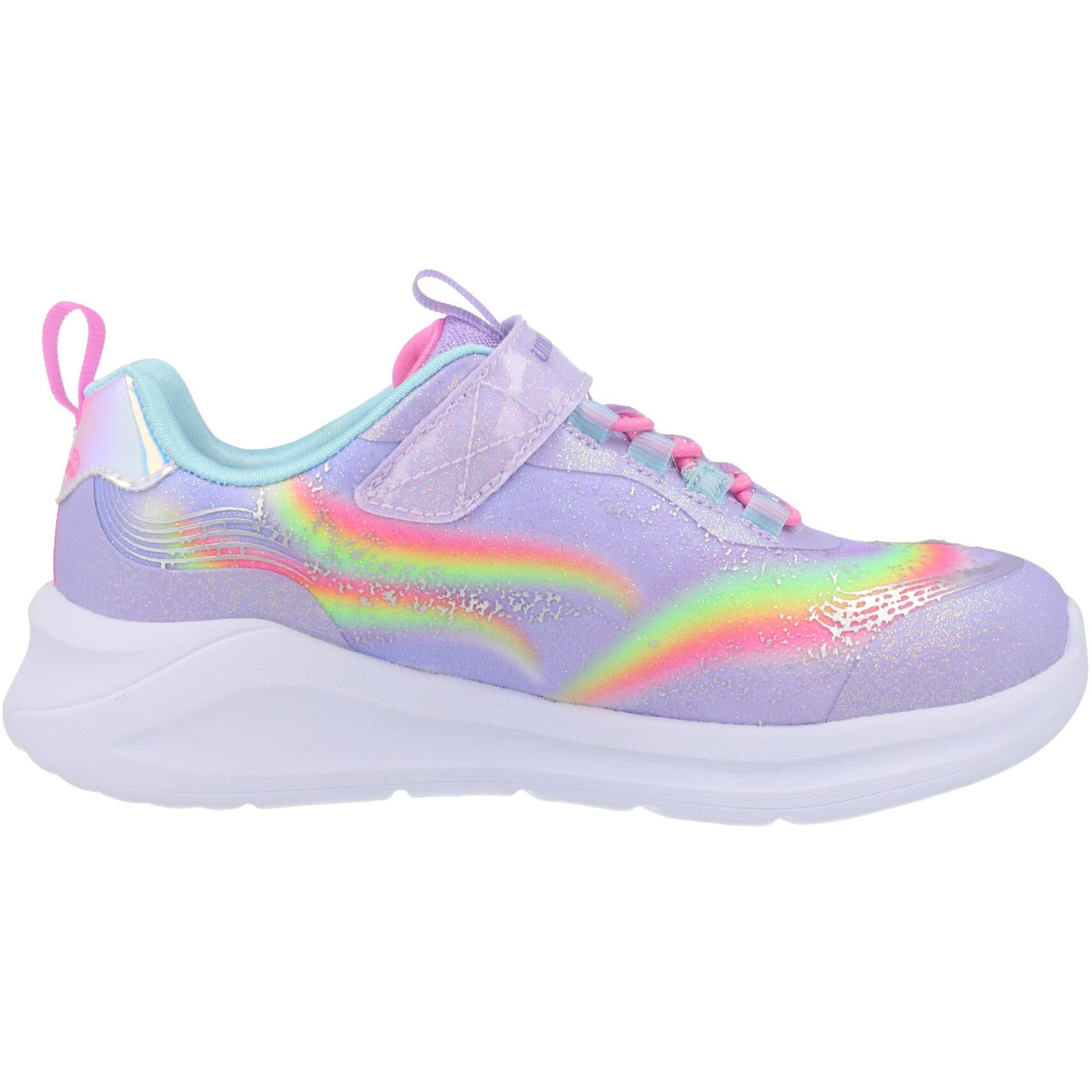 Skechers S Lights Unicorn Chaser Lavender 302298LLVMT
