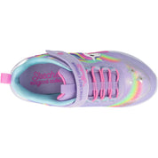 Skechers S Lights Unicorn Chaser Lavender 302298LLVMT