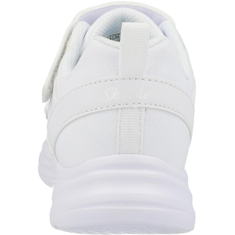 Skechers Glimmer Kicks School Struts White 81445LWHT