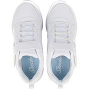 Skechers Glimmer Kicks School Struts White 81445LWHT