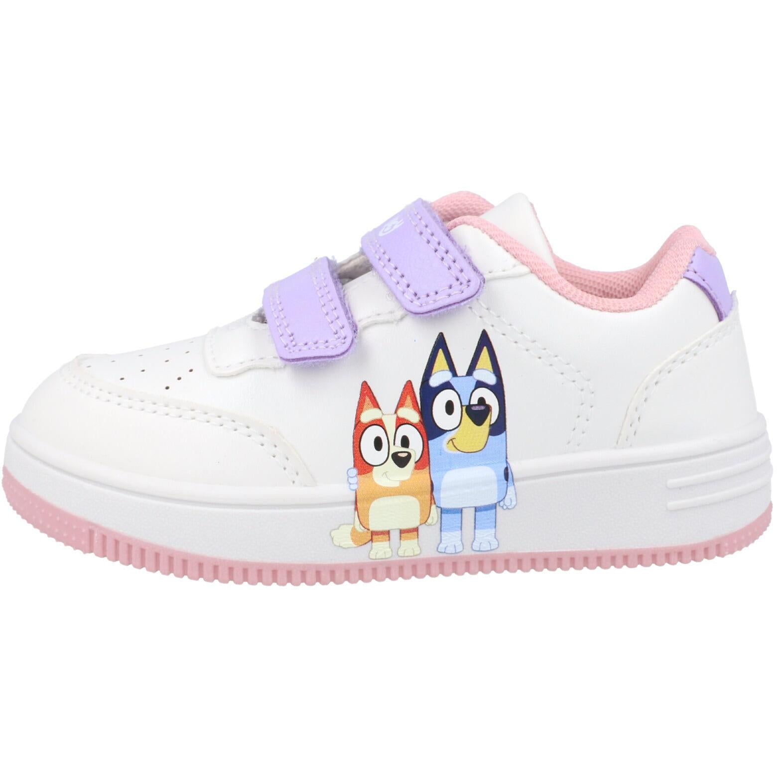 Bluey Trainers White/Pink GTI29149