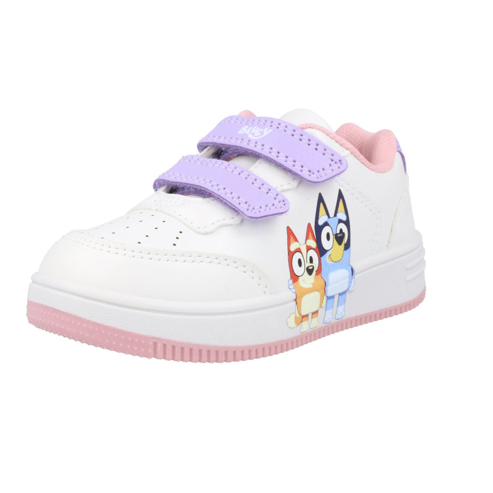 Bluey Trainers White/Pink GTI29149