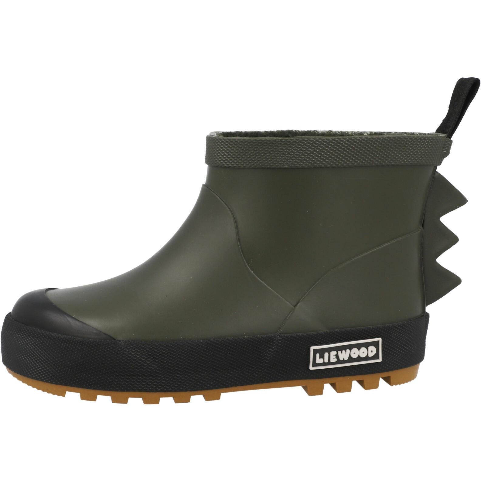 Liewood Jesse Dino Thermo Rainboot Army Brown LW203711529