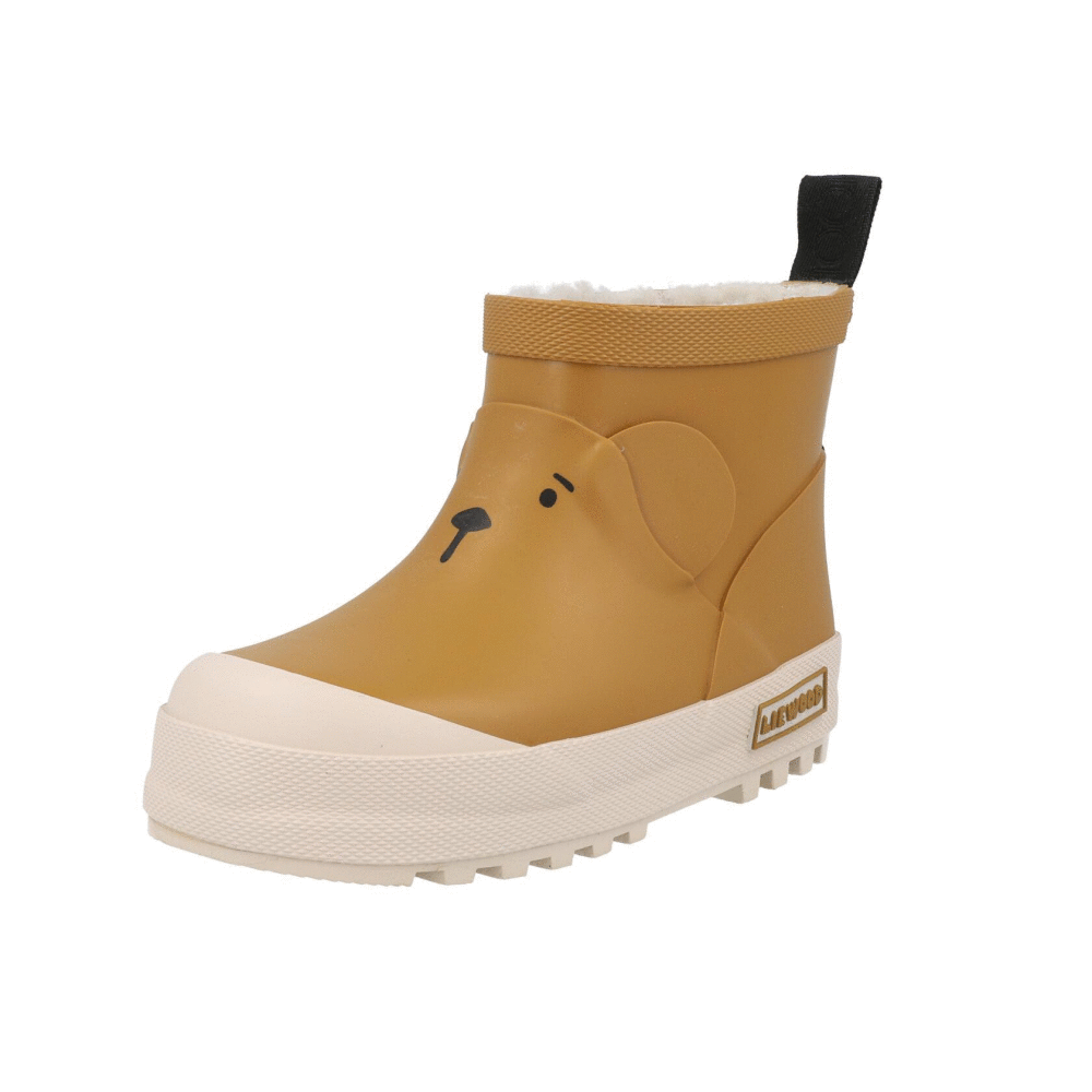 Liewood Jesse Bear Thermo Rainboot Golden Caramel LW203283050