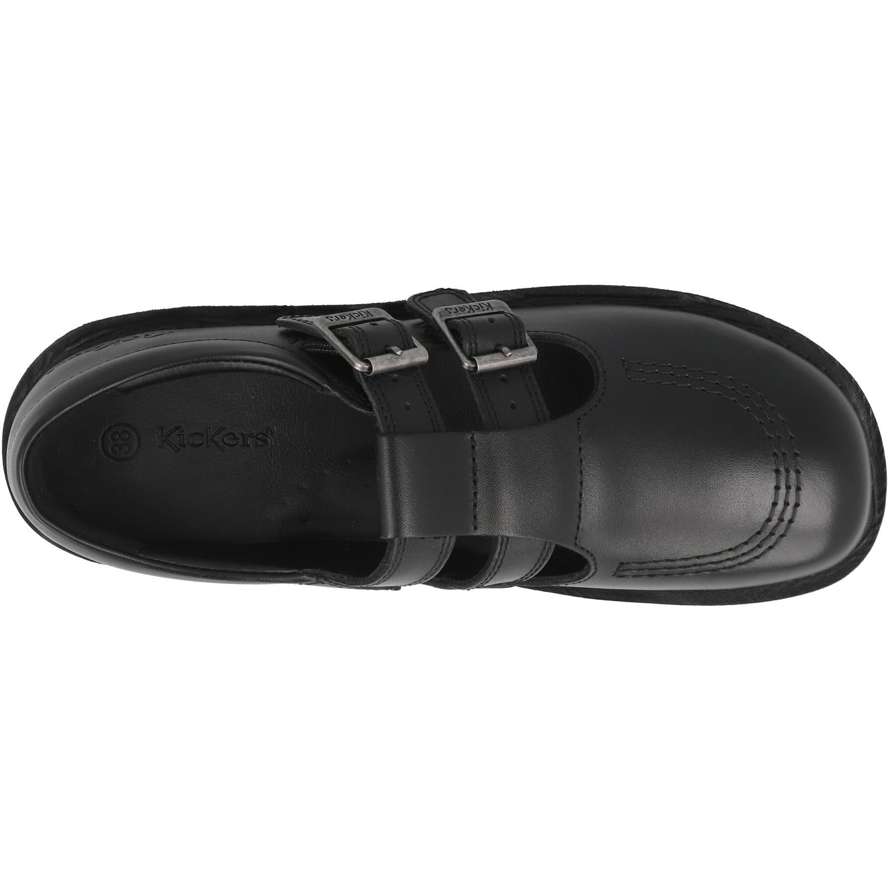 Kickers Kick T Double Black 117767