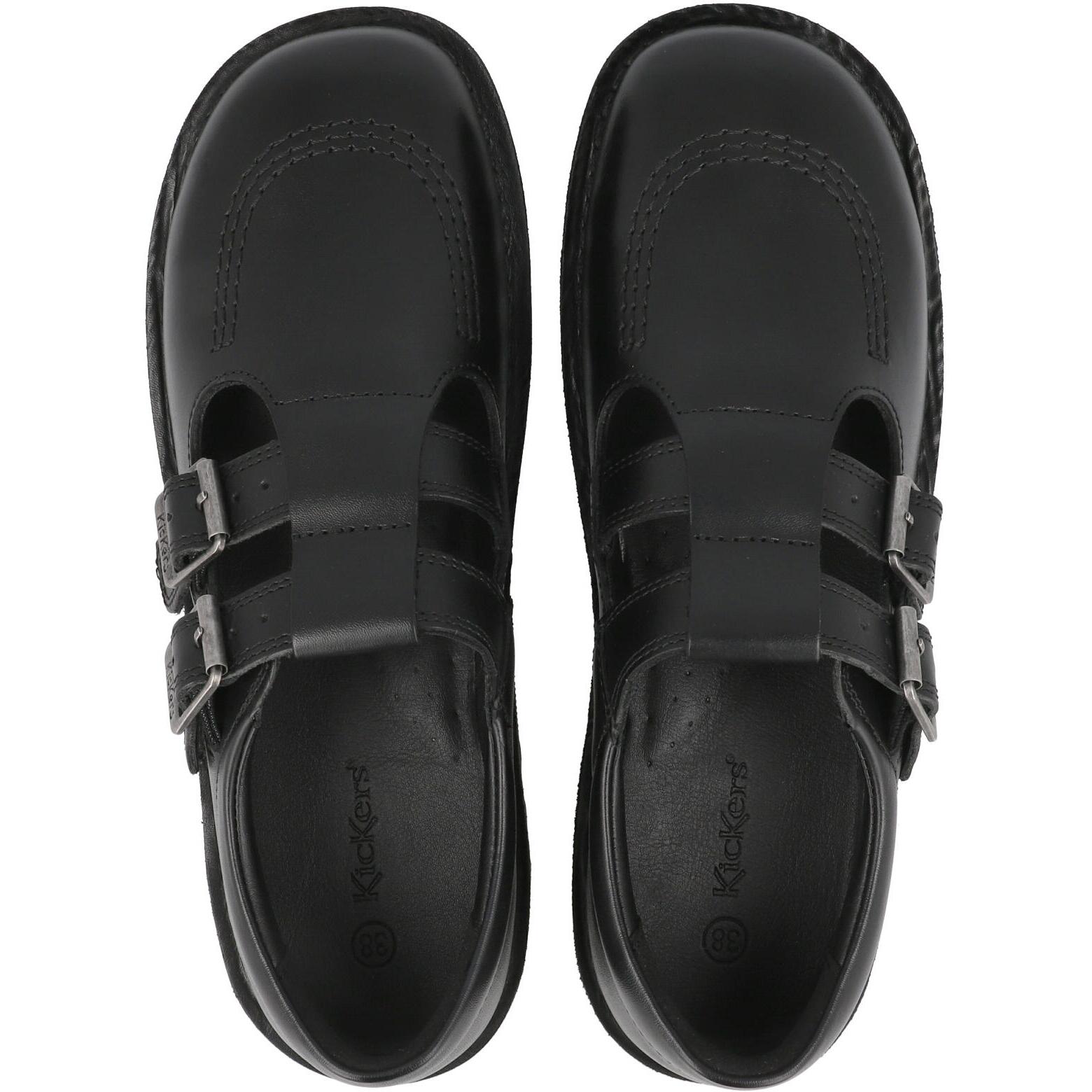 Kickers Kick T Double Black 117767
