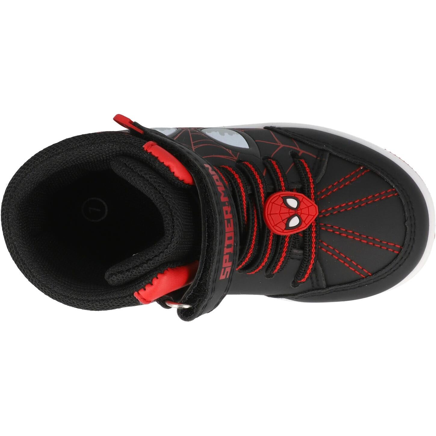 Spider-Man Embossed Eyes Hi-Top Black GTI29122