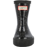 Hunter Kids First Giant Glitter Boot Black HFRK0038252BLK