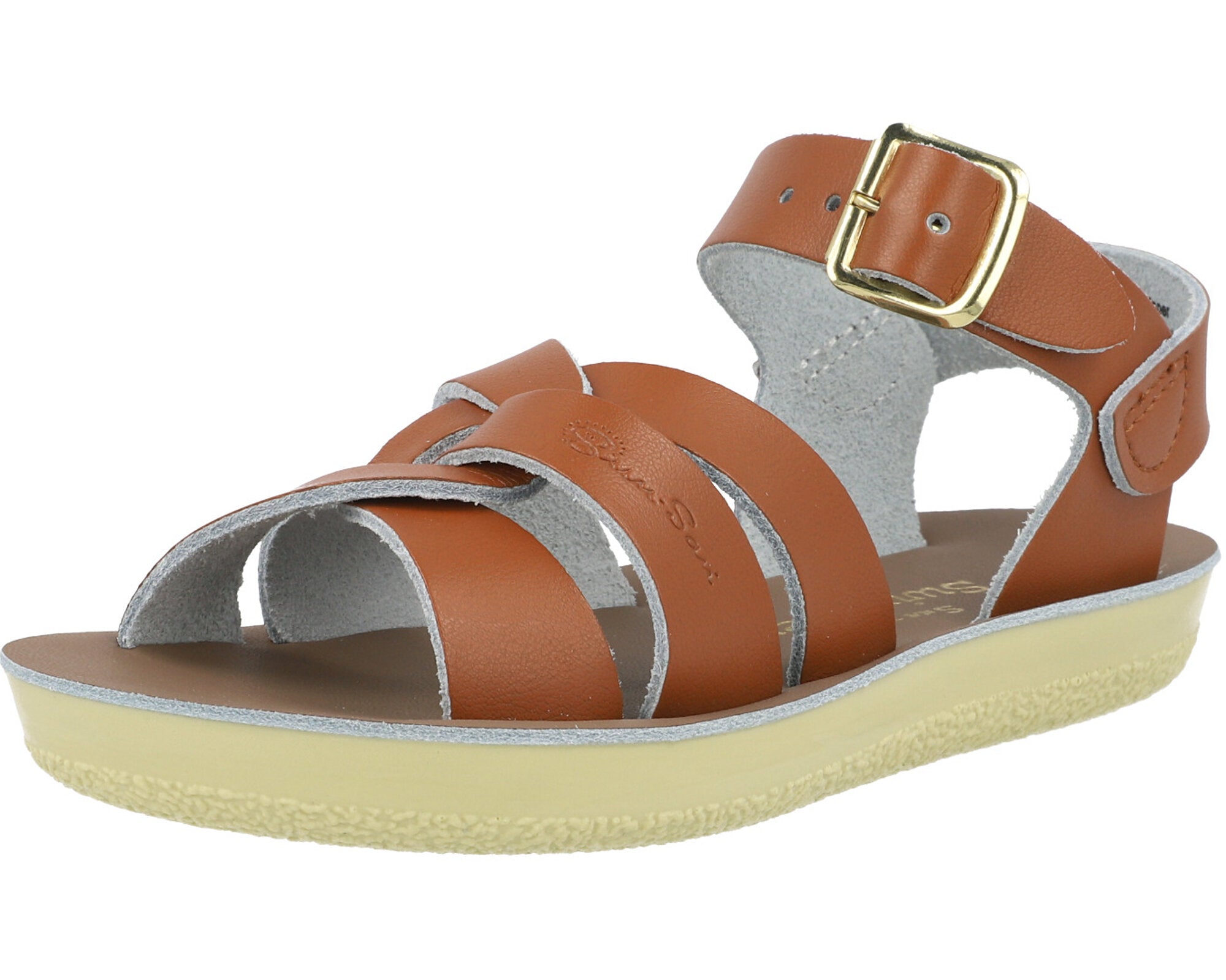 Salt-Water Sun-San Swimmer Tan Sandals