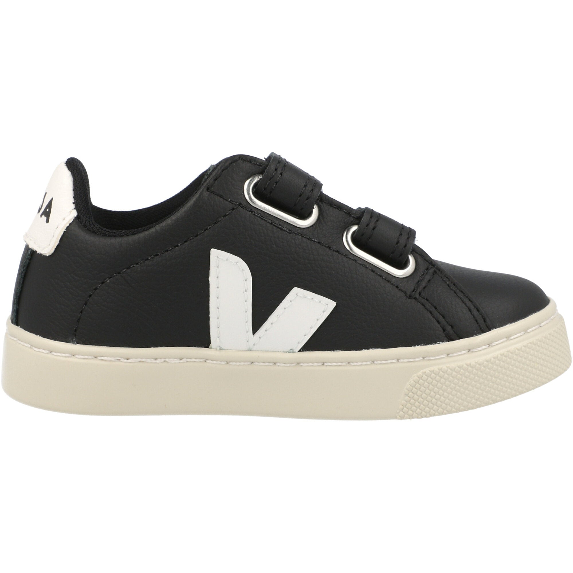 Veja Esplar Black Leather Shoes