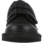 Kickers Kick Lo Vel Black Leather Shoes