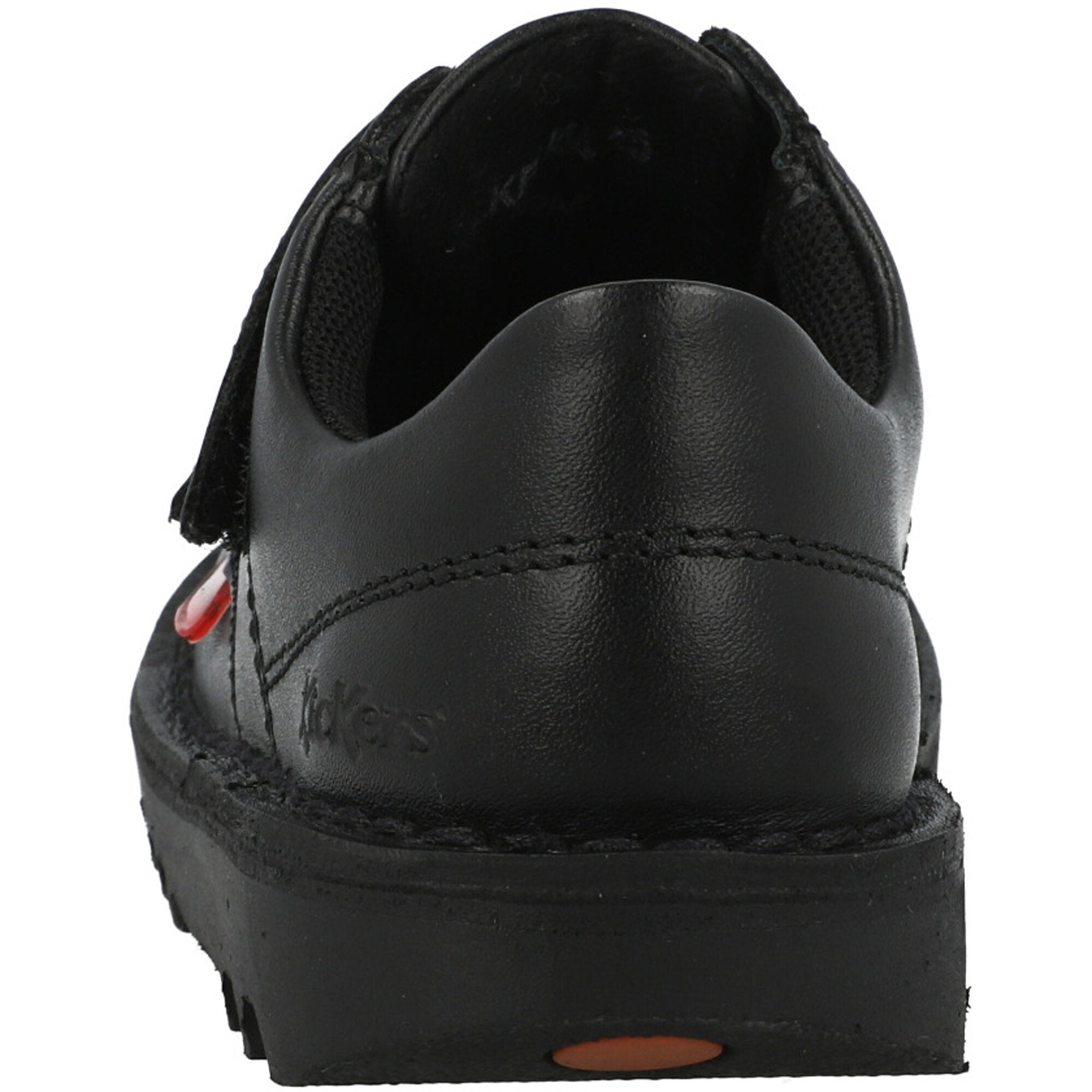 Kickers Kick Lo Vel Black Leather Shoes