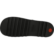 Kickers Kick T Black School Shoes