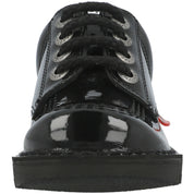 Kickers Kick Lo Black School Shoes