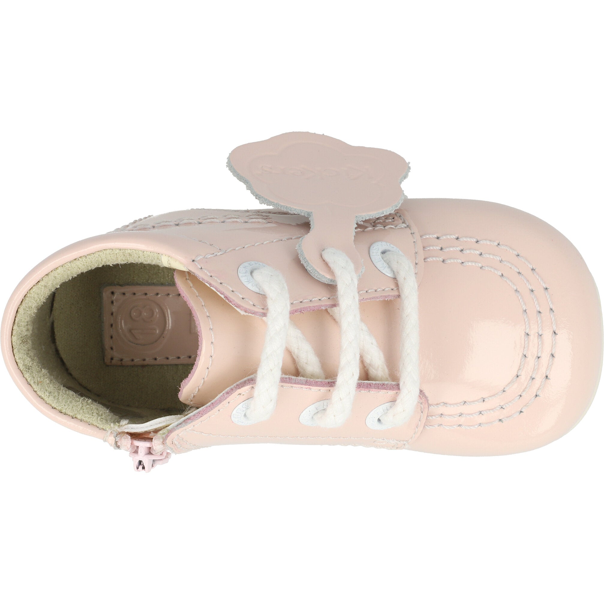 Kickers Kick Hi Light Pink Toddler Boots