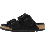 Birkenstock Arizona Shearling Black Sandals