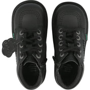 Kickers Kick Hi Vegan Black Boots